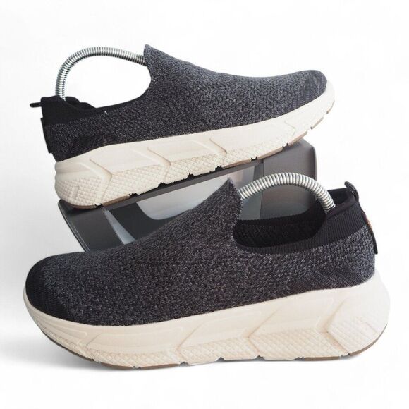 Woolloomooloo Woolf Merino Wool Slip-on Shoes "Black"  Women's 9/40 - Picture 1 of 11